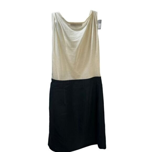 Ann Taylor LOFT Sleeveless Cowl Neck Sheath Dress XSP - Picture 2 of 4